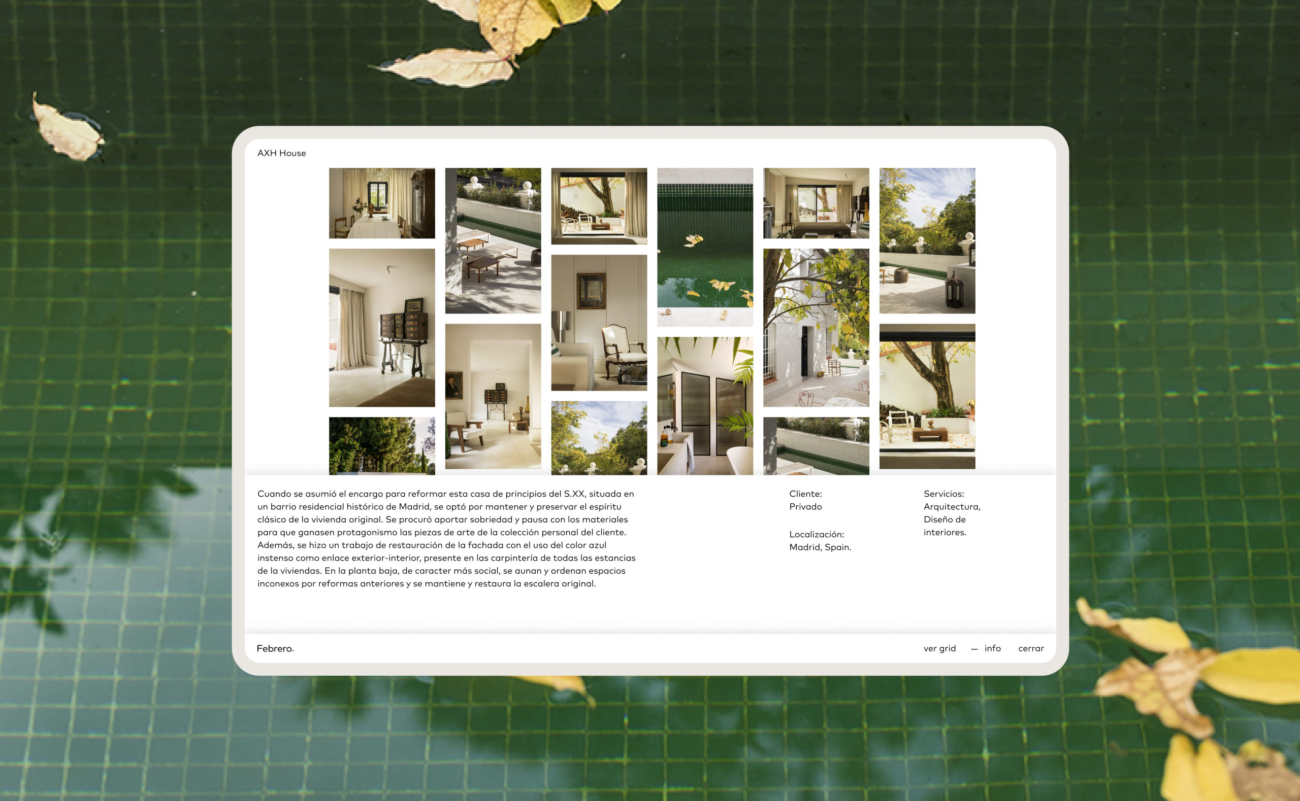 Diseño web Febrero Studio